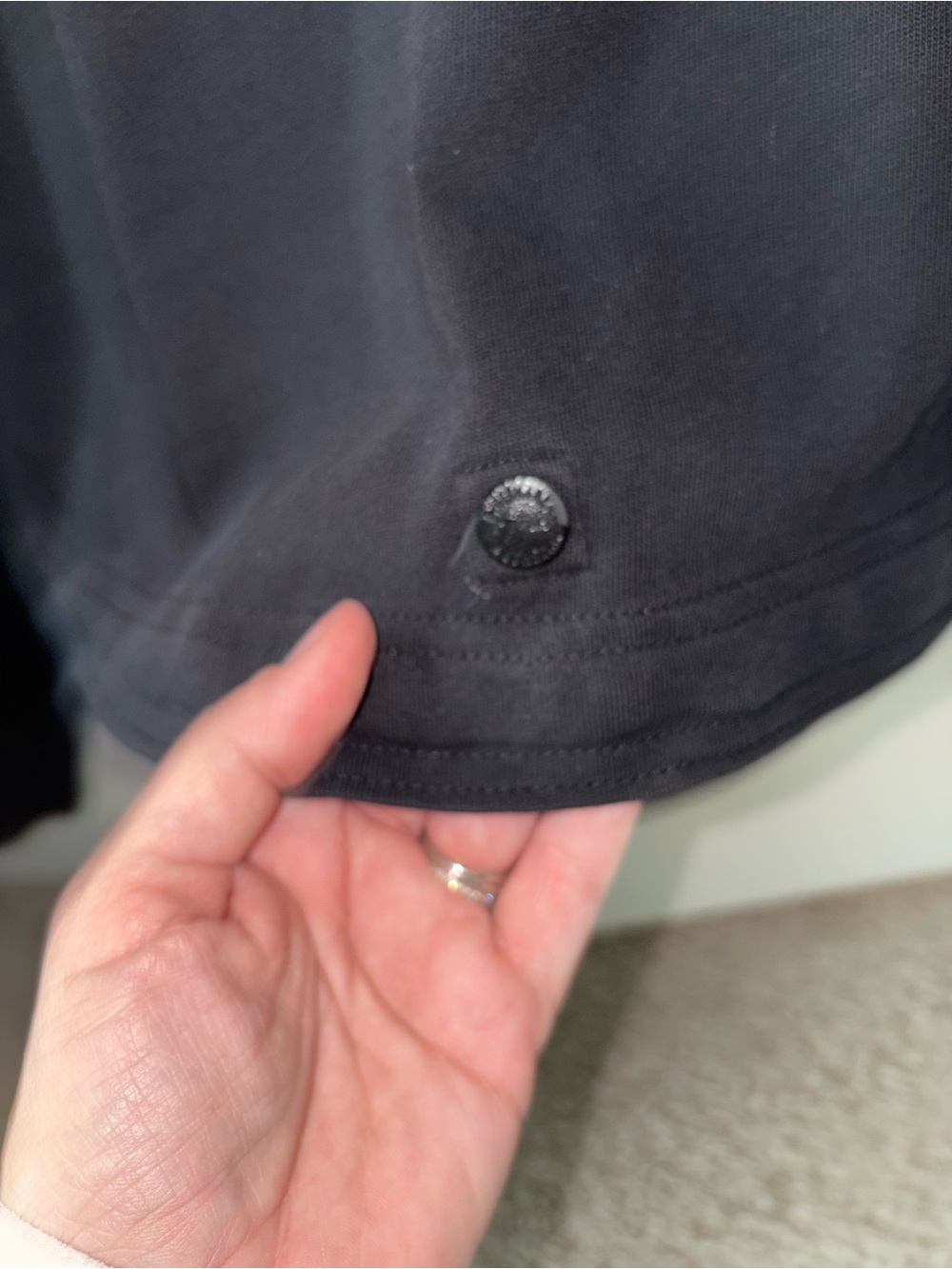 Gymshark Black 1/2 zip Crop Pullover Sweatshirt - Picture 5 of 8